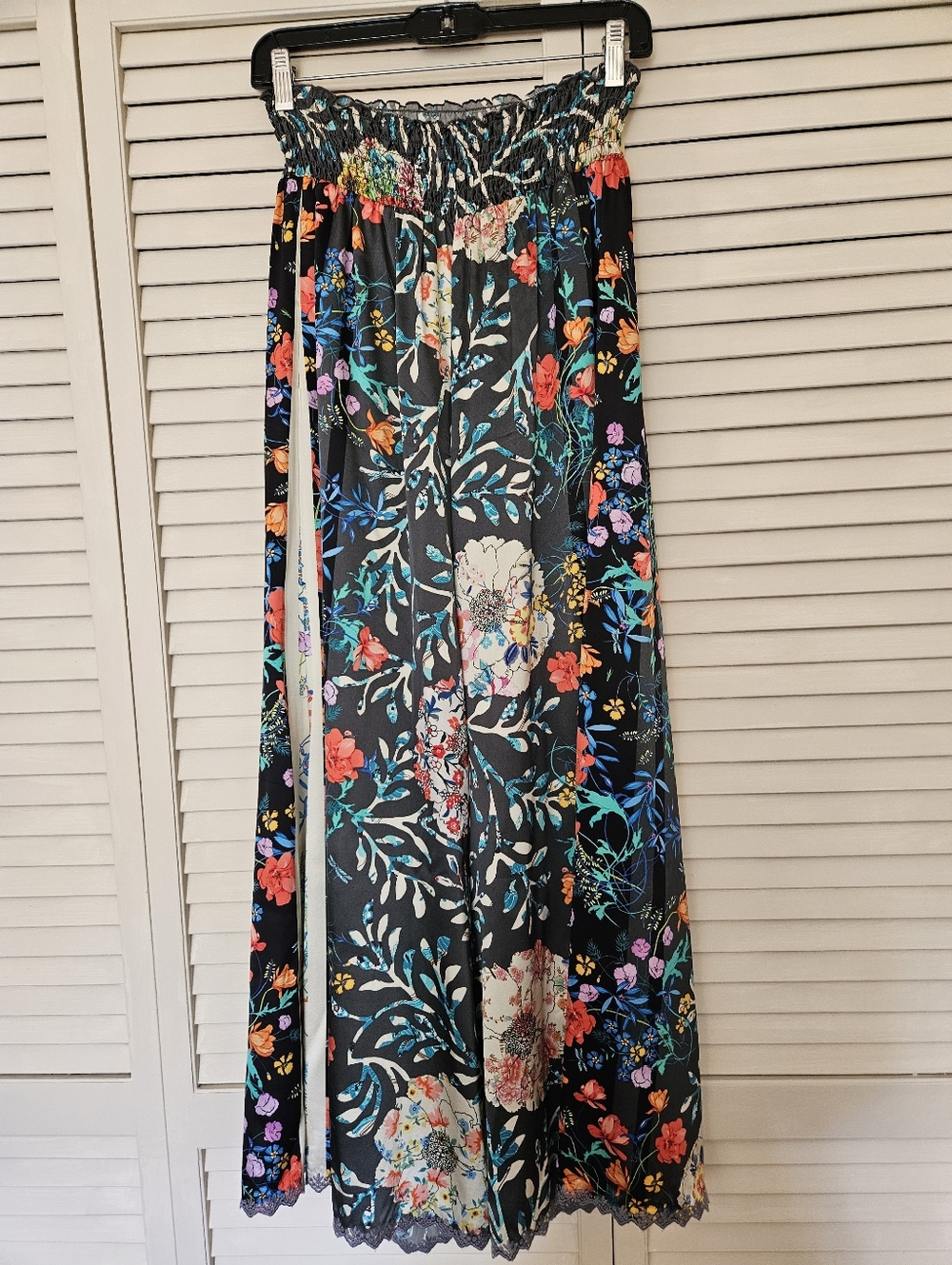 Johnny Was Silk Palazzo Pants